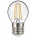 2 Pack - 4W (40W) LED Golf Ball Filament Edison Screw Light Bulb Warm White