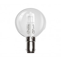 20W (25W) Small Bayonet Eco Halogen Golf Ball Light Bulb