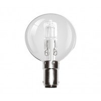 20W (25W) Small Bayonet Eco Halogen Golf Ball Light Bulb