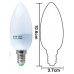 2.5w (25w) LED Candle - Small Edison Screw in Warm White