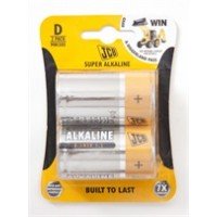 JCB Super Alkaline D / LR20 Alkaline Battery (2-Pack)